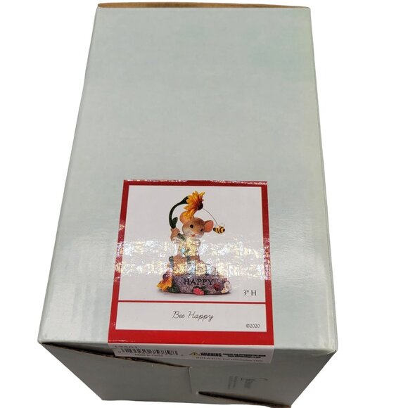 Charming Tails Figurine Bee Happy Sunflower Bee Roman - Picture 9 of 9